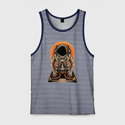 Мужская майка Космонавт диджей - cosmo DJ