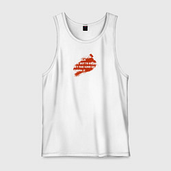 Майка мужская хлопок Карты, деньги, два ствола, цвет: белый