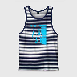 Мужская майка Love Death And Robots Zima Blue