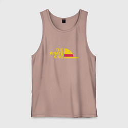 Майка мужская хлопок THE PIRATE KING, цвет: пыльно-розовый