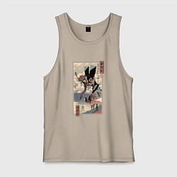 Мужская майка ЕВАНГЕЛИОН ДРЕВНЯЯ ГРАВЮРА