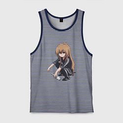 Мужская майка Анигоп - спортик аниме girl