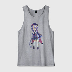 Майка мужская хлопок Малютка Ци Ци, цвет: меланж