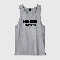 Майка мужская хлопок Dungeon Master, цвет: меланж