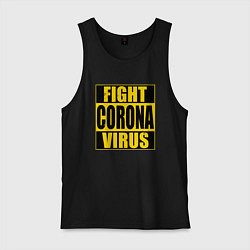 Мужская майка Fight Corona Virus