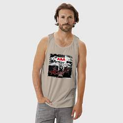 Майка мужская хлопок БЛОК АДА - АлисА, цвет: миндальный — фото 2