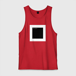 Мужская майка Чёрный квадрат программиста Hello World