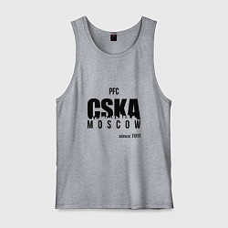 Майка мужская хлопок CSKA since 1911, цвет: меланж