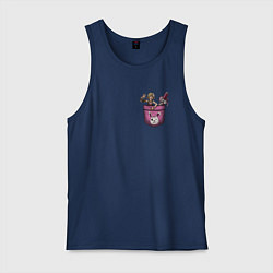 Мужская майка Крошка Тина в кармане