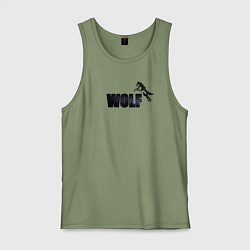 Мужская майка Wolf brand