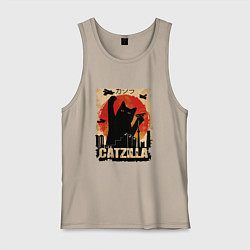 Мужская майка Котзилла 0001