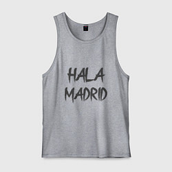 Майка мужская хлопок Hala - Madrid, цвет: меланж