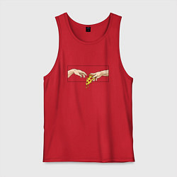 Мужская майка Creation of Pizza