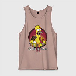 Мужская майка Homer god of bar