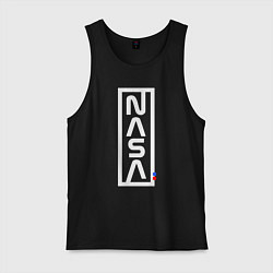 Мужская майка Наса - logo