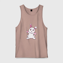 Мужская майка Кролик - Приветики