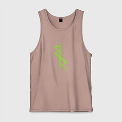 Мужская майка Cyberpunk - Команда Дэвида