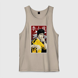 Мужская майка Дракон Брюс Ли