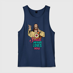 Мужская майка Jesus Christ love u