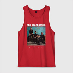 Майка мужская хлопок The Cranberries rock, цвет: красный