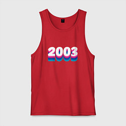 Мужская майка Made in 2003 vintage art