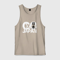 Мужская майка Go Japan - motto