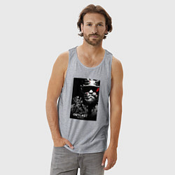 Майка мужская хлопок The Outlast Trials Лиланд Койл, цвет: меланж — фото 2