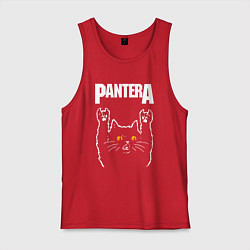 Мужская майка Pantera rock cat