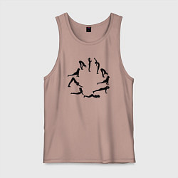 Мужская майка Йога стиль