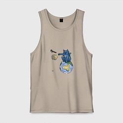 Мужская майка Сбрось с орбиты