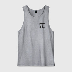 Мужская майка Пи число 3,14
