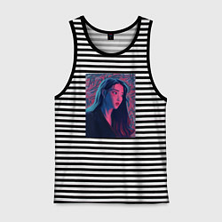 Мужская майка Ли Джиын арт - IU