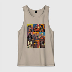 Мужская майка Team fortress 2 - портреты персонажей