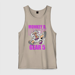 Мужская майка Луффи - гир 5