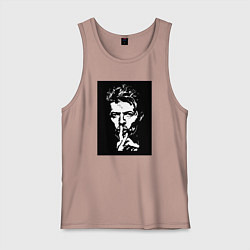 Мужская майка David Bowie - Silence