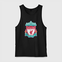 Майка мужская хлопок Liverpool fc sport collection, цвет: черный