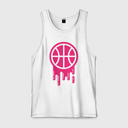 Мужская майка Pink basketball