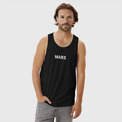 Майка мужская хлопок Mars 30STM, цвет: черный — фото 2