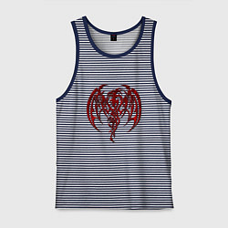 Мужская майка Кельтский дракон