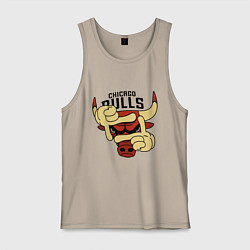 Мужская майка Bulls logo with hands