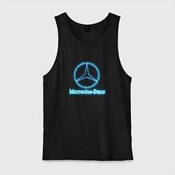Мужская майка Mercedes-benz blue