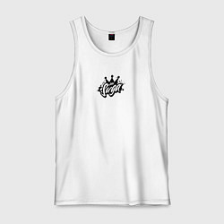 Майка мужская хлопок Suga k-stars, цвет: белый