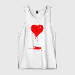 Мужская майка Bloody heart