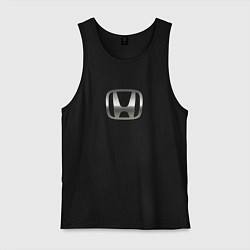 Мужская майка Honda logo auto grey