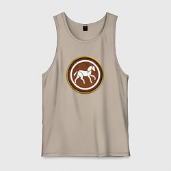 Майка мужская хлопок Вандалы Rome: Total War, цвет: миндальный