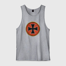 Майка мужская хлопок Готы Rome: Total War, цвет: меланж