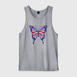 Мужская майка USA butterfly