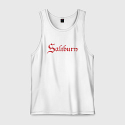 Майка мужская хлопок Солтберн фильм, цвет: белый