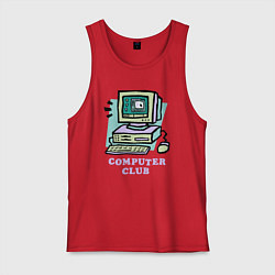 Мужская майка Компьютерный клуб