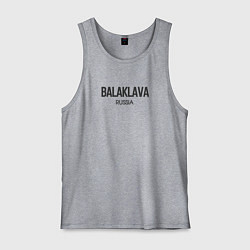 Майка мужская хлопок Balqlava, цвет: меланж